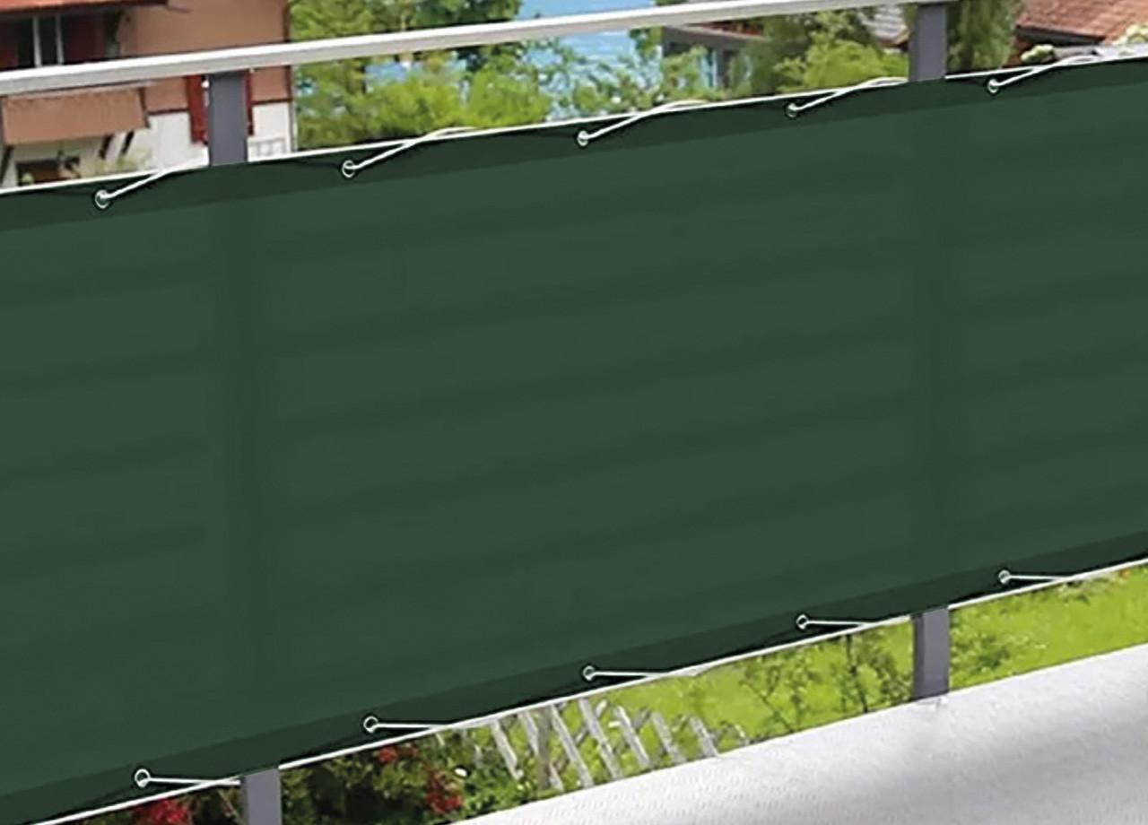 Telo Frangivita Per Balcone Terrazza O Giardino Privacy Frangivento Tinta Unita Verde