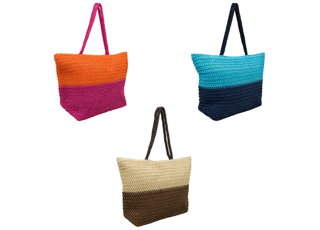 Borsa Mare Grande Beach Spiaggia Piscina Fantasia Sinaloa Bicolor