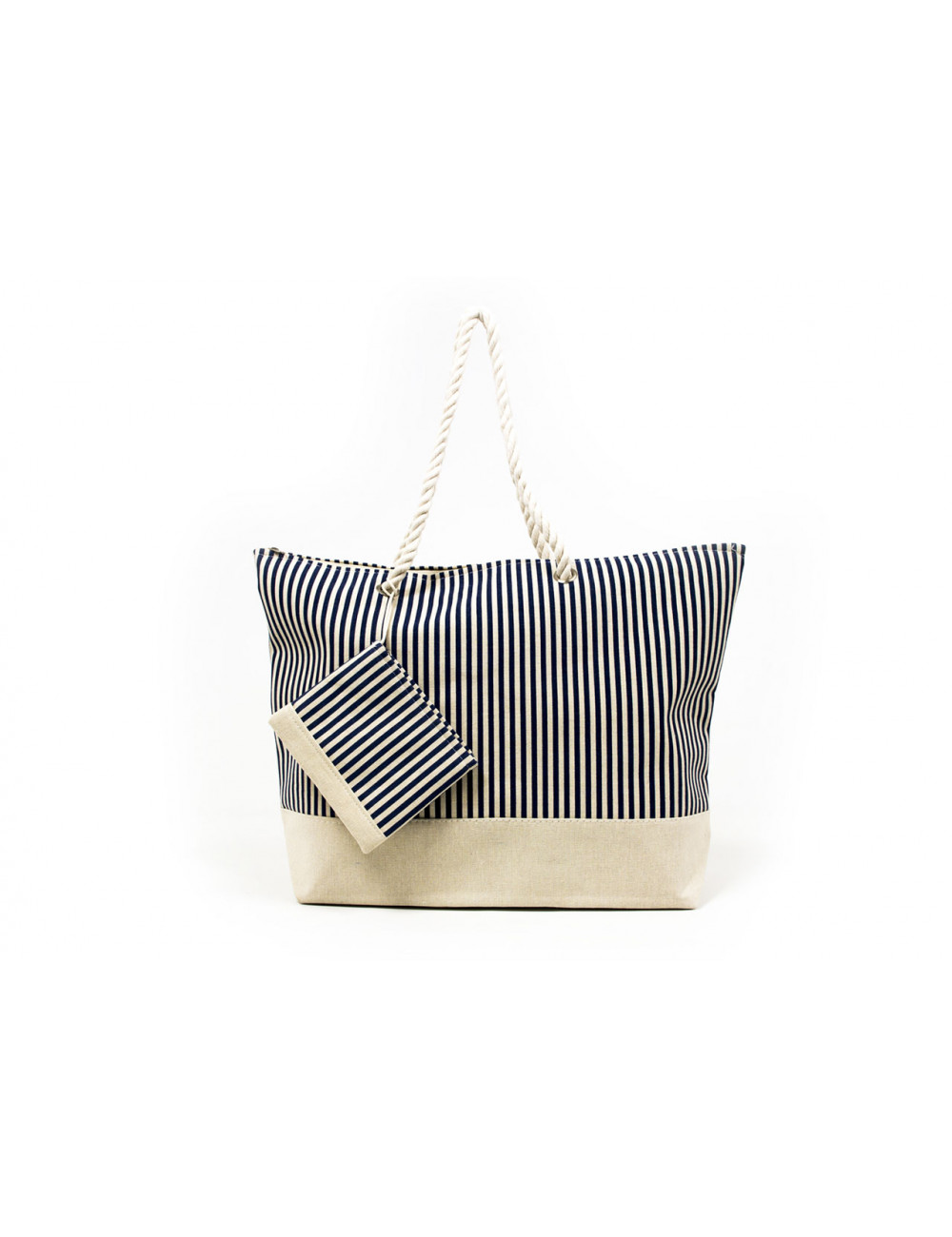 Borsa Mare Grande Beach Spiaggia Piscina Fantasia Freedom Chiusura Zip  Pochette