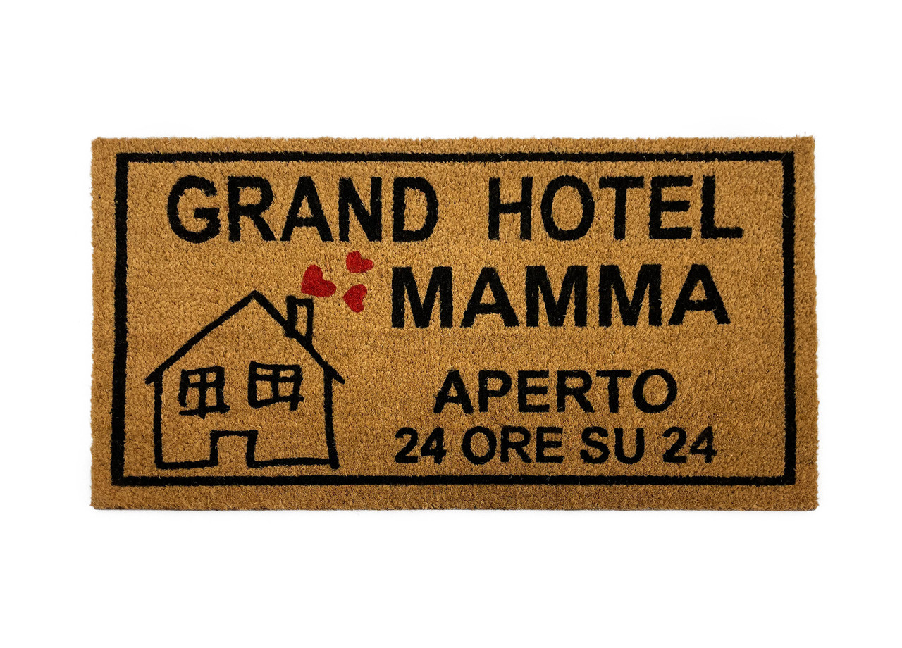 Tappeto Zerbino Antiscivolo In Cocco Per Ingresso Casa Varie Modello Grand Hotel Mamma
