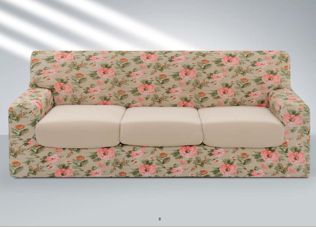 Copridivano Modello Sofa Cover In Fantasia Disegno AB