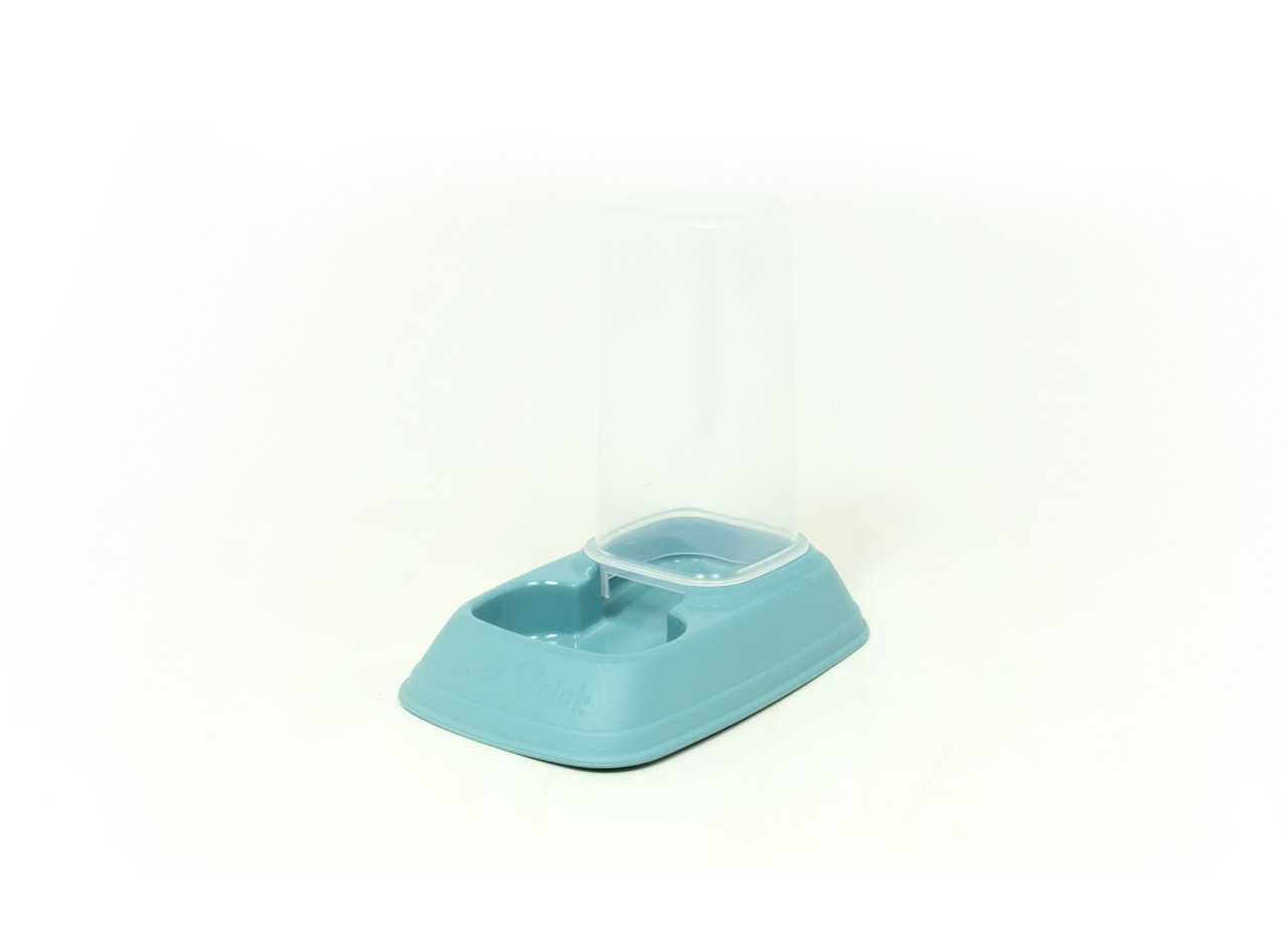 Distributore Dispenser Cibo/Acqua Per Animali 0,7L Modello 700083 Colore Azzurro