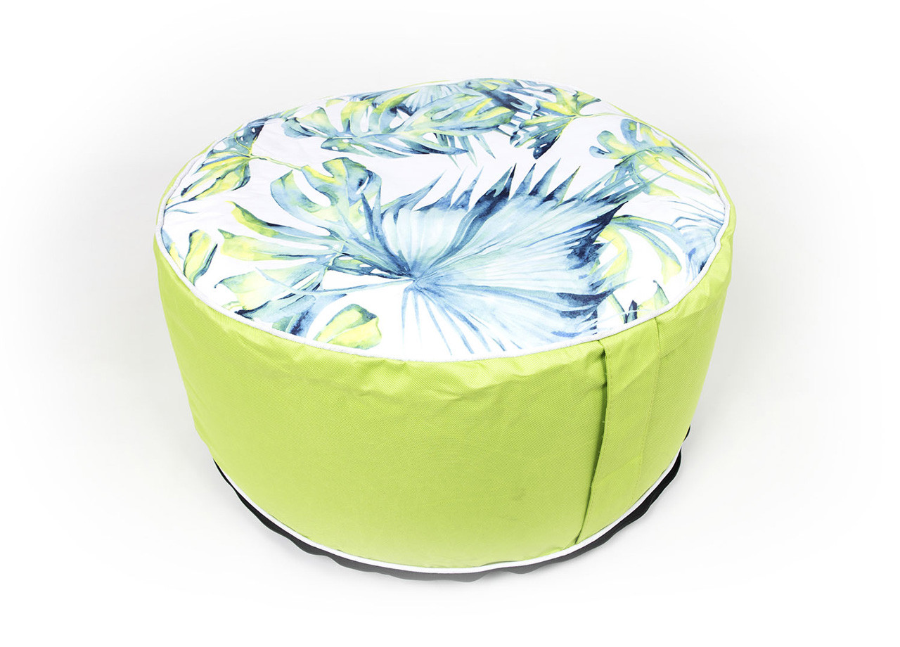 Pouf Gonfiabile Pratico E Resistente Linea Movida Colore Verde