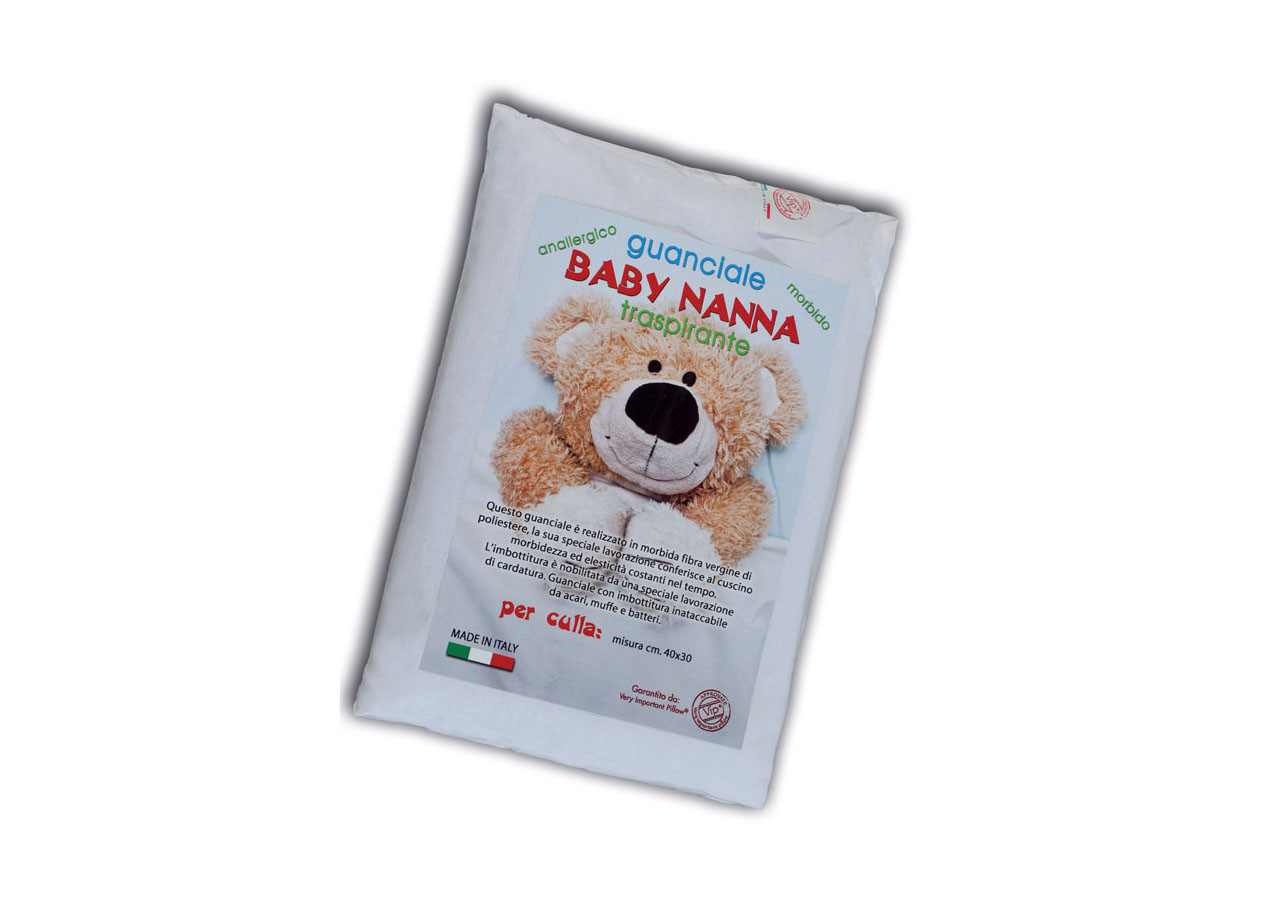 Guanciale Letto Anallergico Baby Nanna