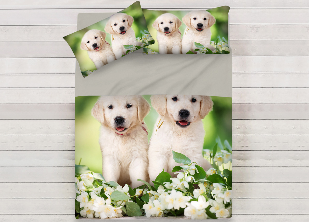 Parure Lenzuola Copriletto Sogni D'oro Puro Cotone Springdog 64