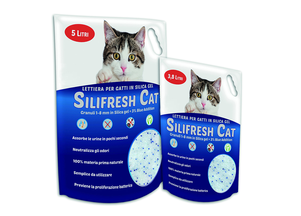 Lettiera Per Gatti Antiodore Modello Silifresh Cat 