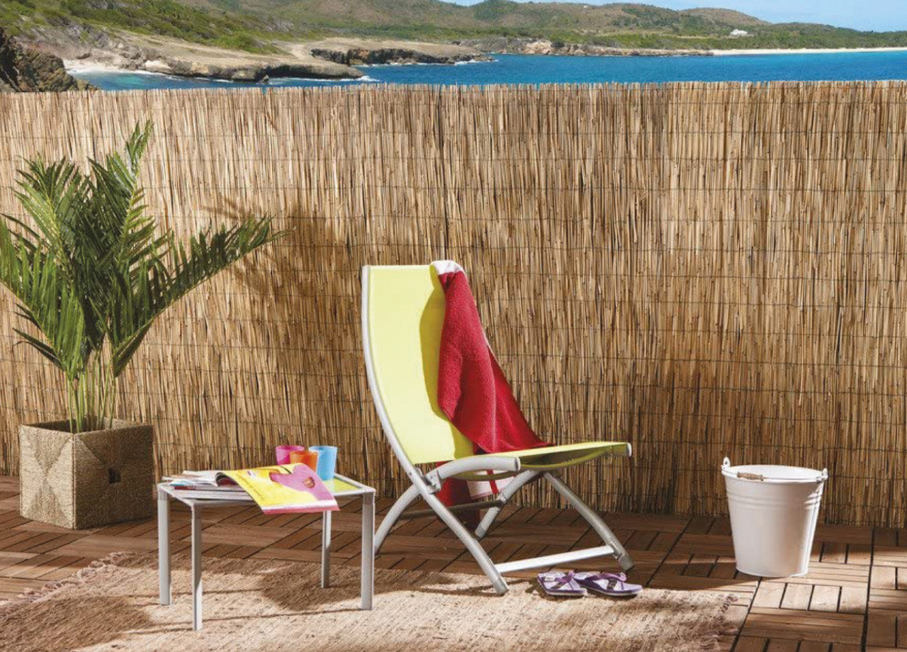 Frangivista In PVC Canniccio Ovale Retelandia - 1,5x3 M Verde Per Balcone - Foto 12