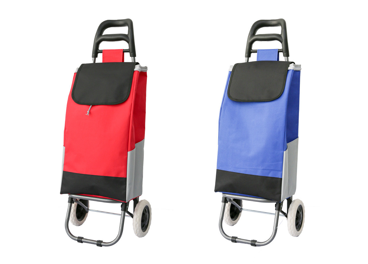 Carrellino Borsa Spesa Carrello Con Ruote Leggero Modello Corrado