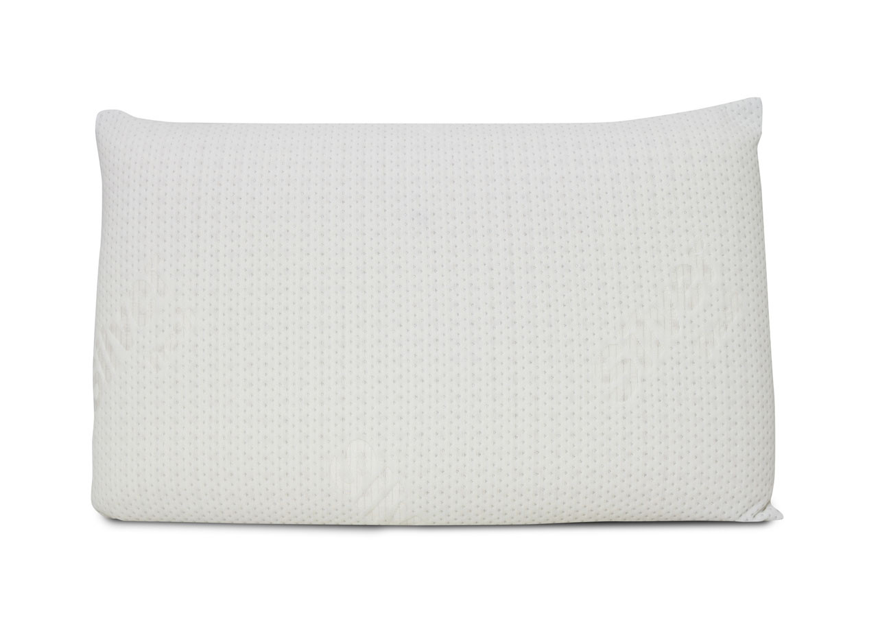 Cuscino Letto In Memory 50x80 cm Guanciale Antiacaro Mod. Rame