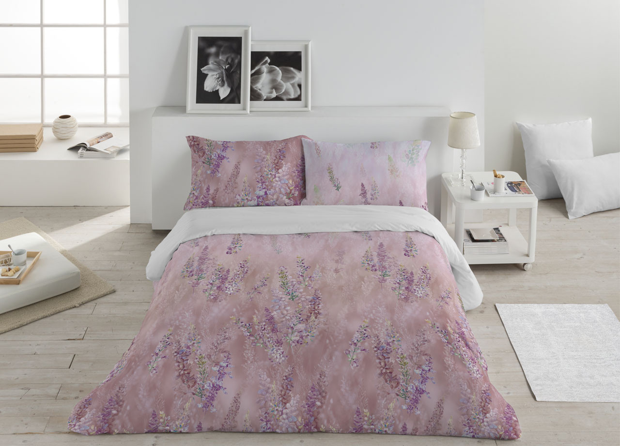 Parure Copripiumino Sacco Microfibra Made Italy Modello Banak Provance