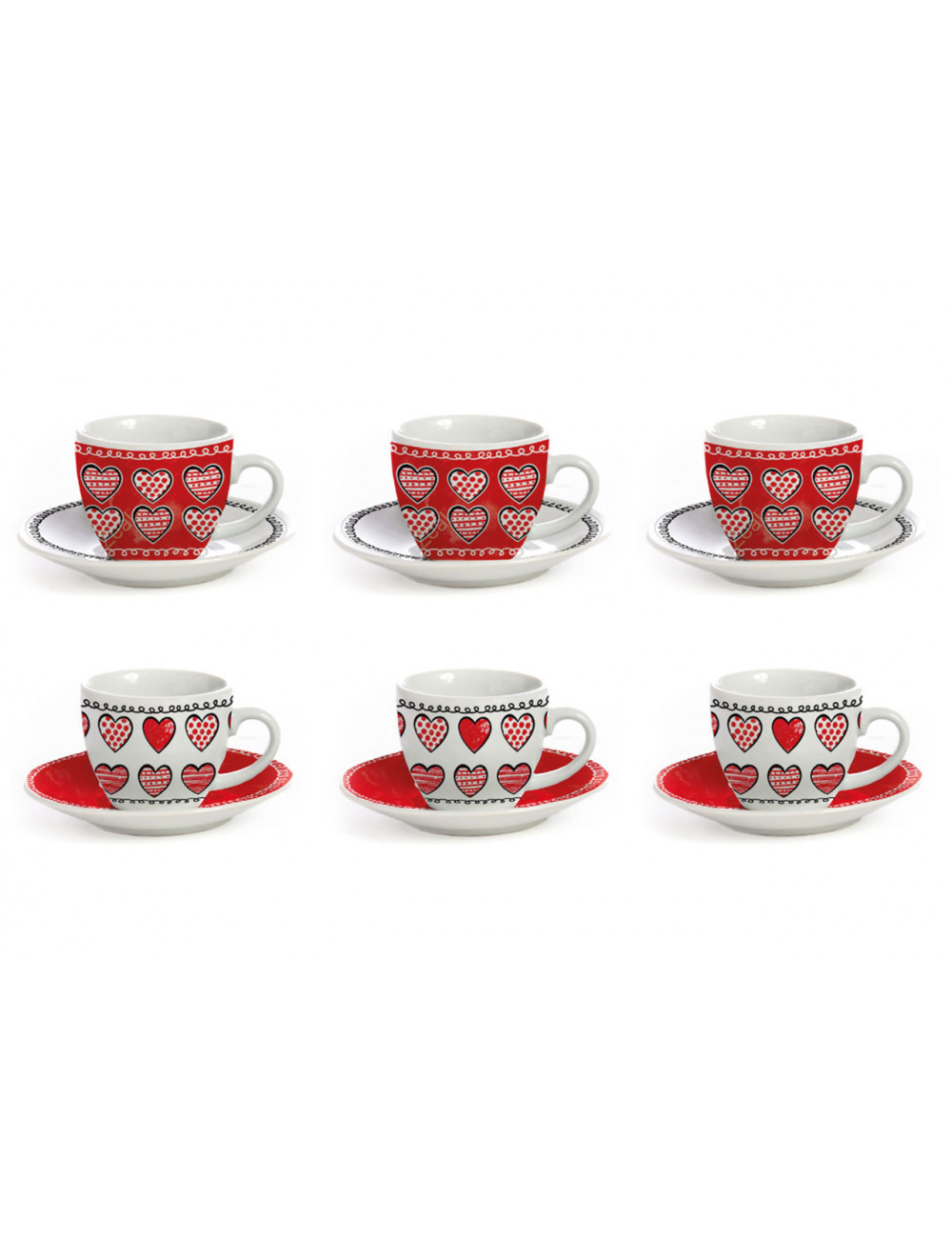 Tazze Dipinte A Mano Lesser & Pavey - Design Floreale Per Caffè E Tè - Foto 9