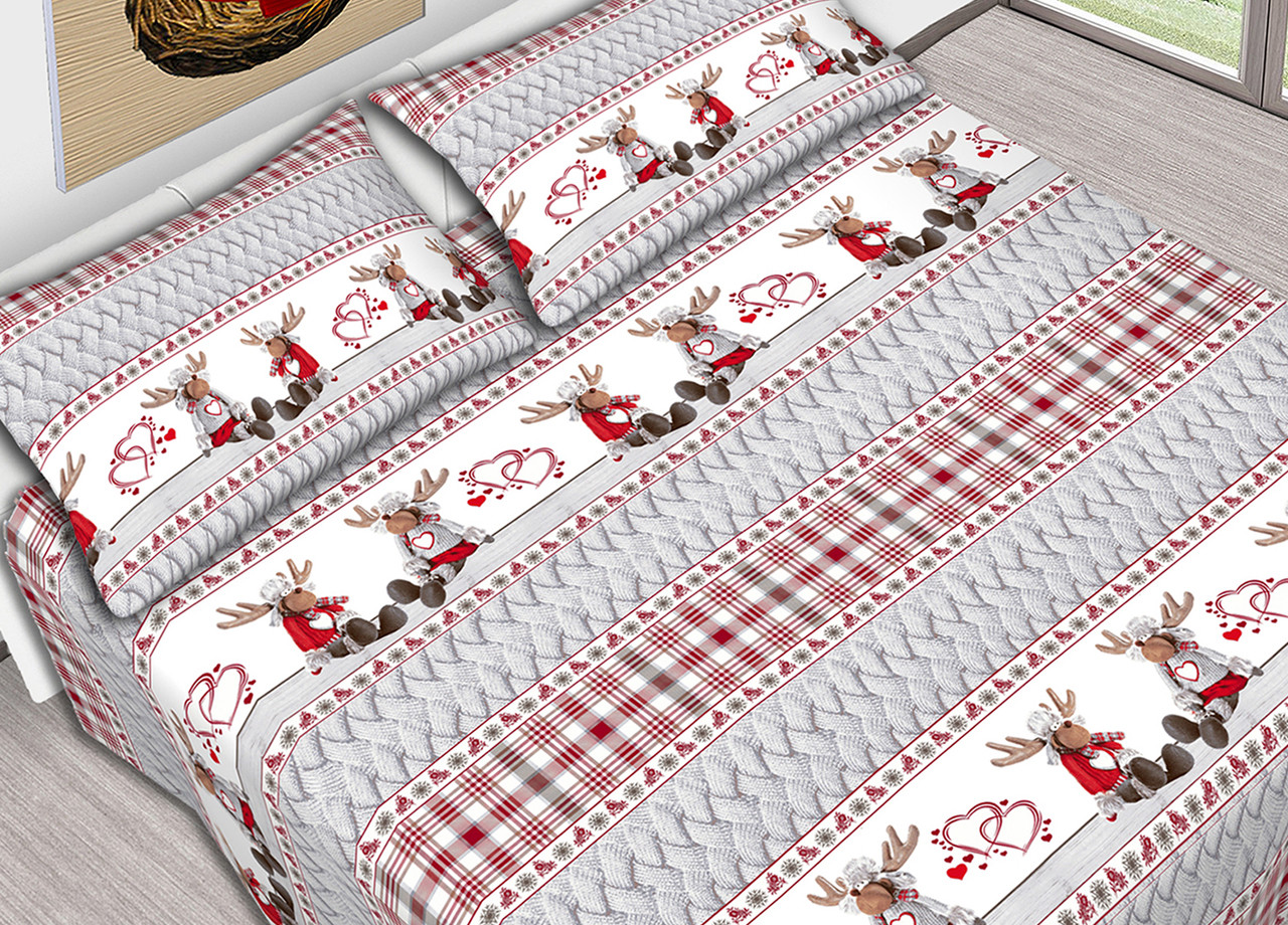 Set Completo Lenzuola In Puro Cotone Dis Peppe Made In Italy