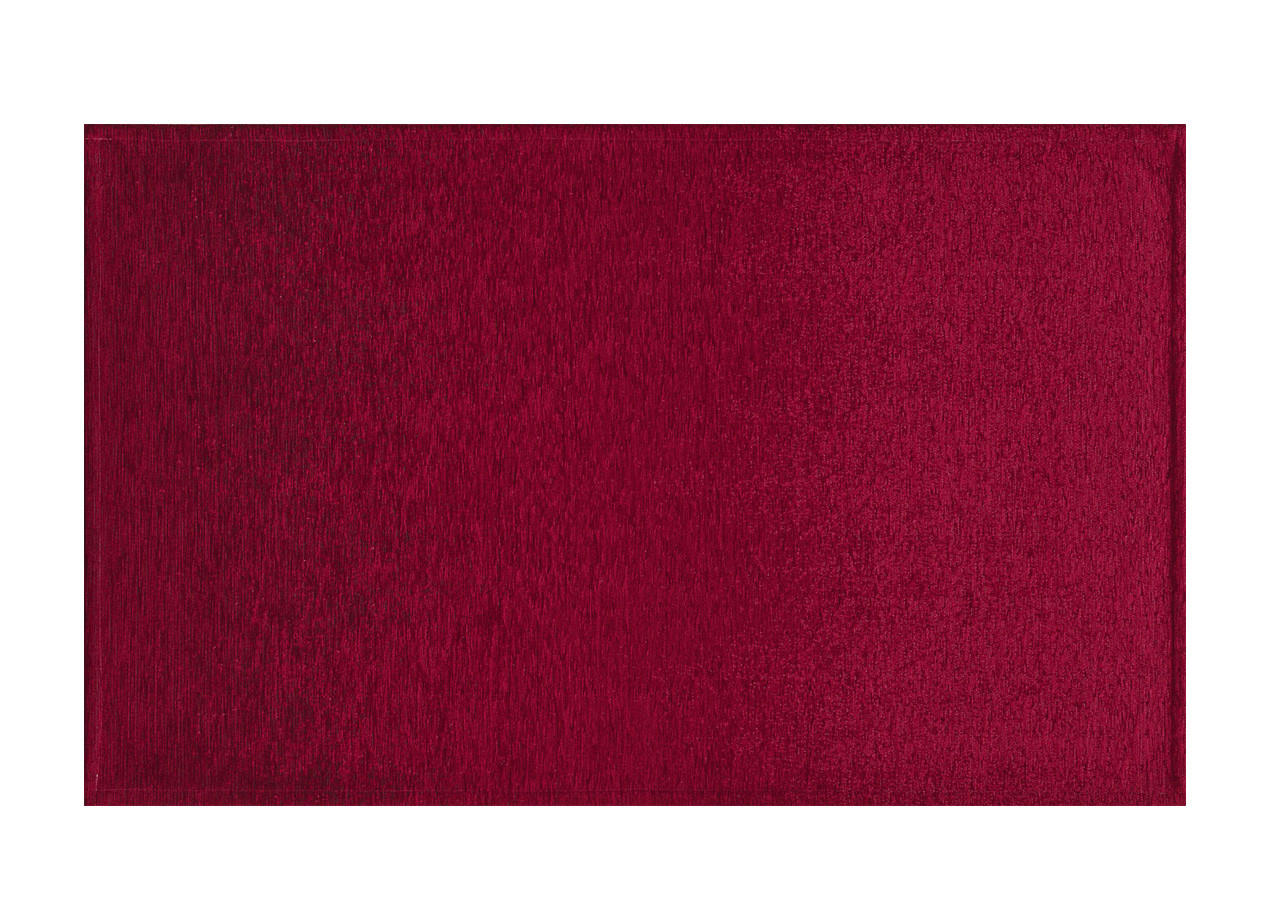 Tappeto Living Velour Antiscivolo Da Camera-Salotto Disegno Giove Rosso By Suardi