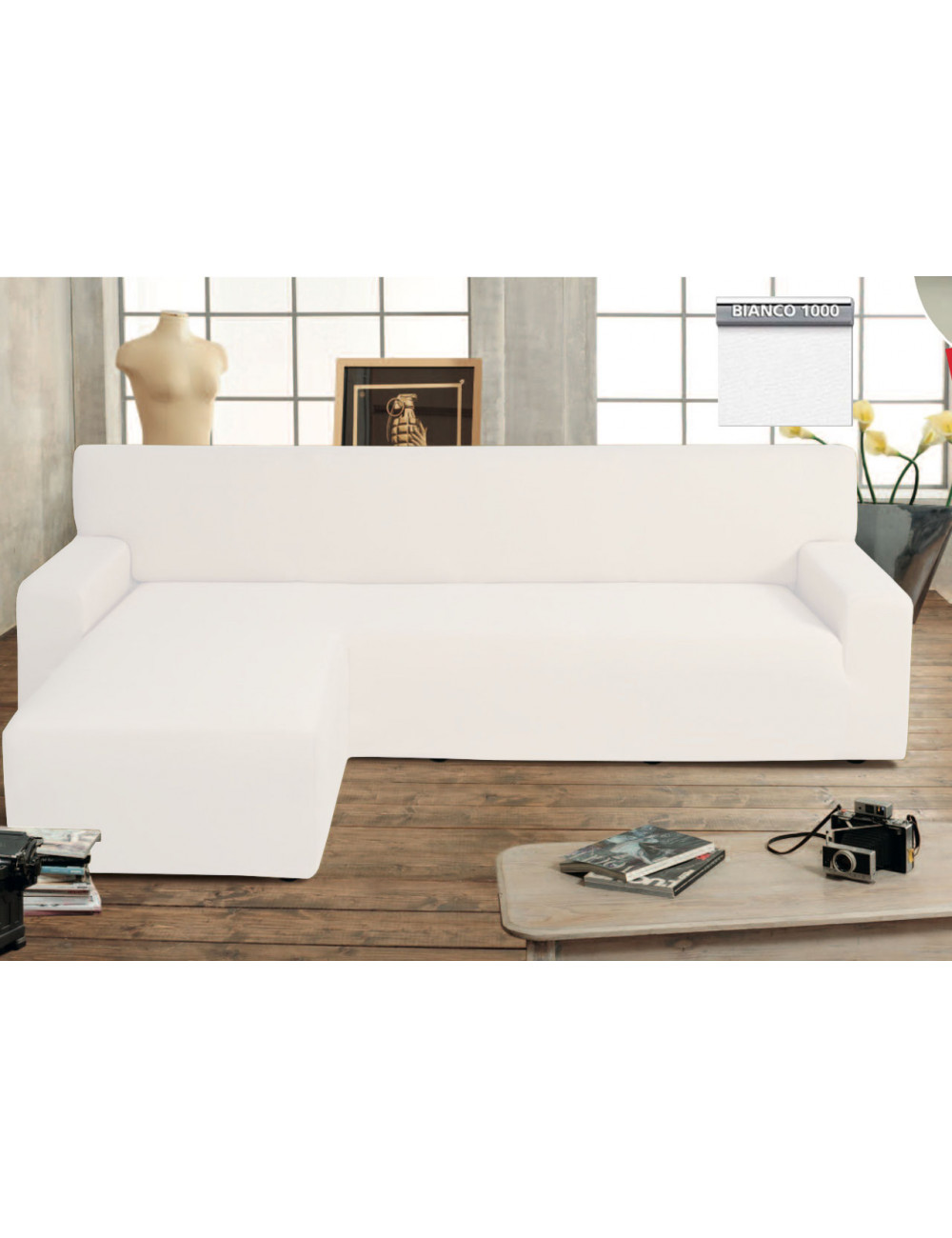 Copridivano Trapuntato Fantasia Gnomi Rosso