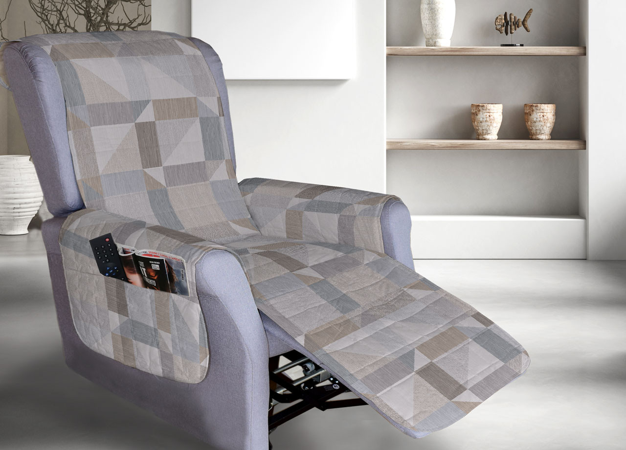 Copripoltrona Relax Trapuntata Poltrone Reclinabili Pensieri Delicati Mod Atene