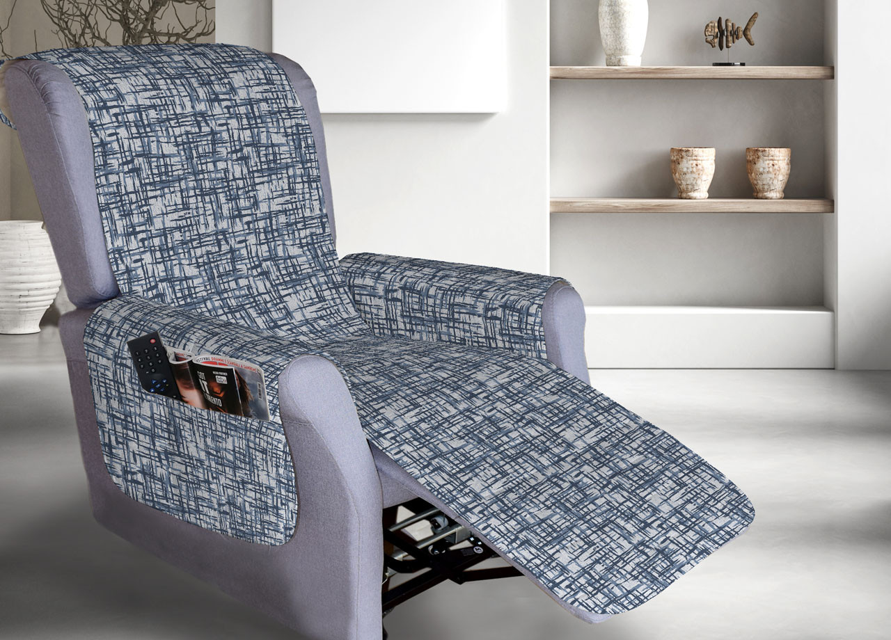 Copripoltrona Relax Trapuntata Poltrone Reclinabili Pensieri Delicati Mod Reticolo