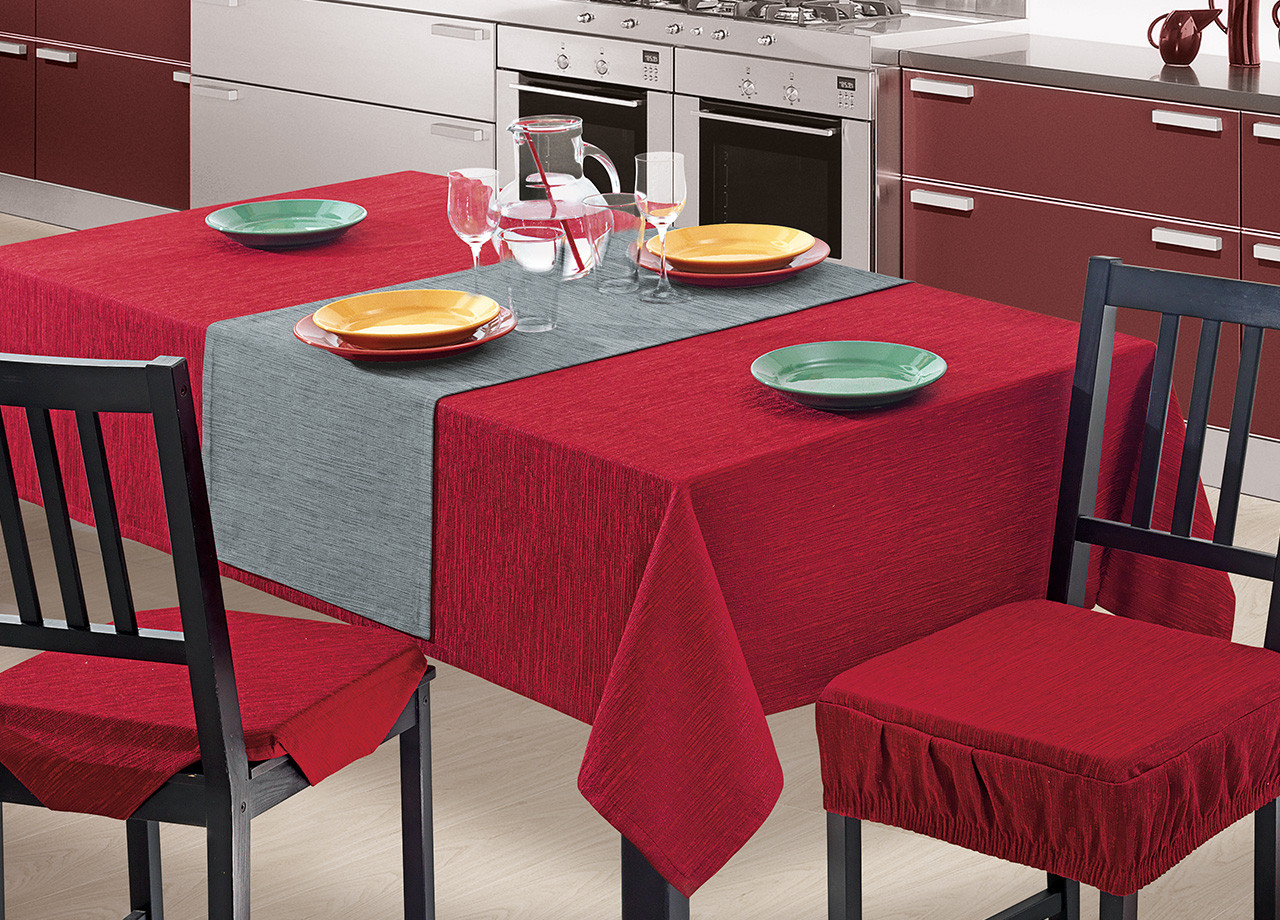 Tovaglia Copritavolo In Misto Cotone Fantasia Charme