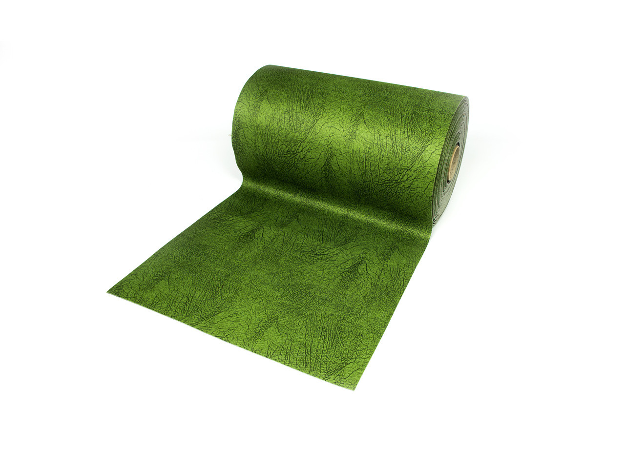 Tappeto Passatoia da Cucina Antiscivolo Stampa Digitale Screziato Verde