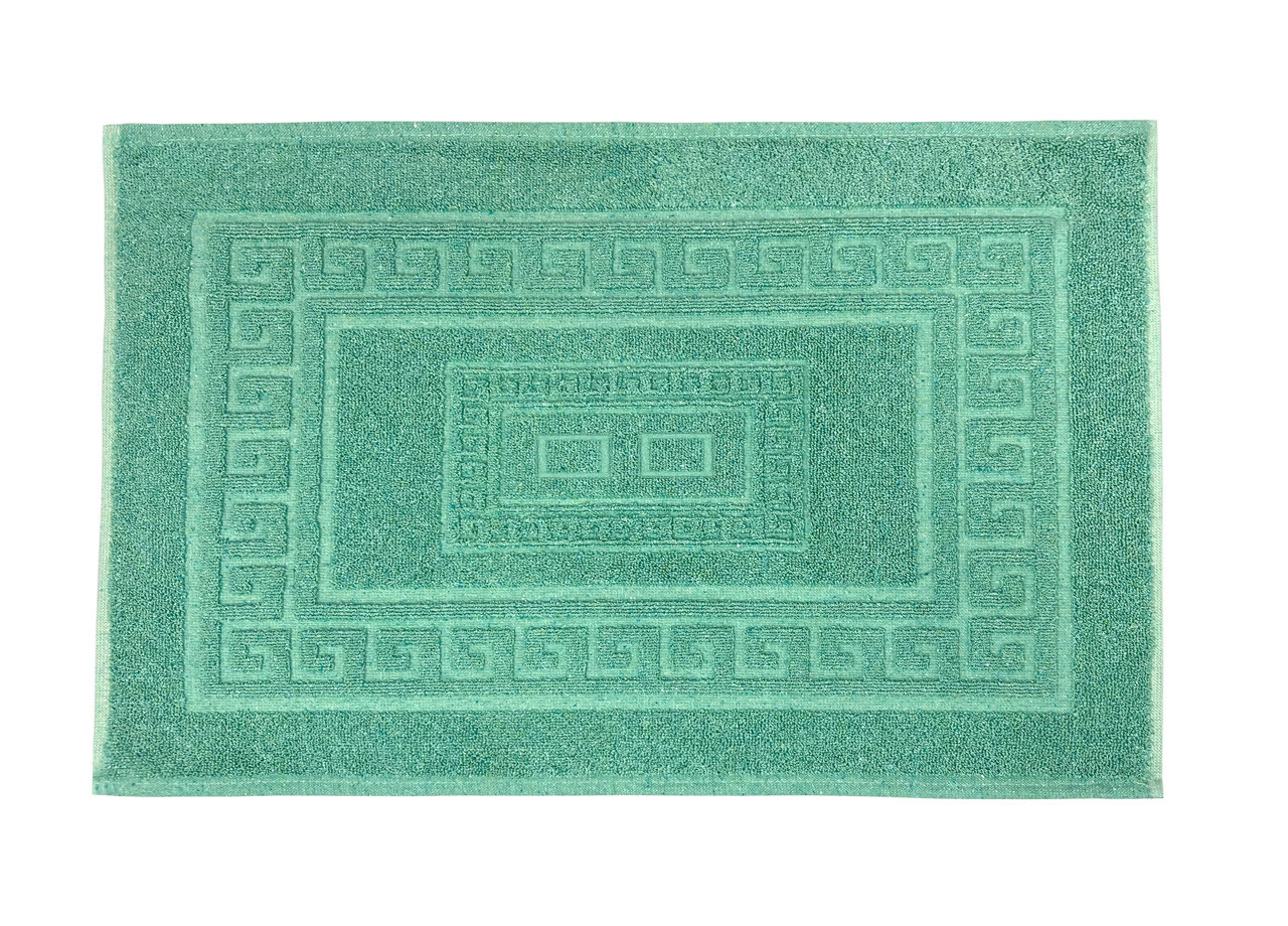Tappeto In Spugna Da Bagno Modello Torino Verde