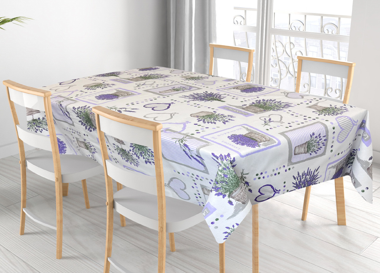 Tovaglia Copritavolo Puro Cotone Made Italy Modello Provence RP