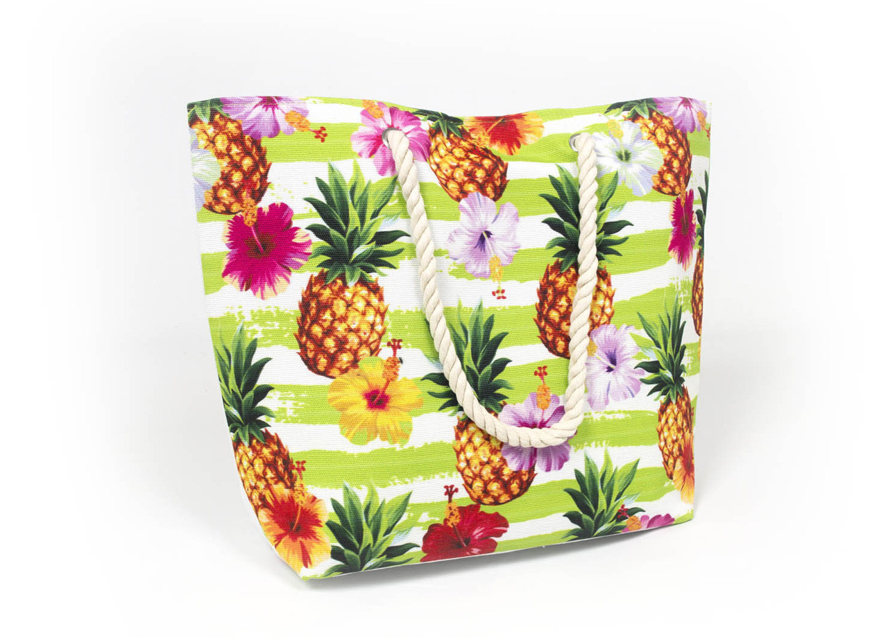 Borsa Da Mare Linea Tropik Modello Ananas