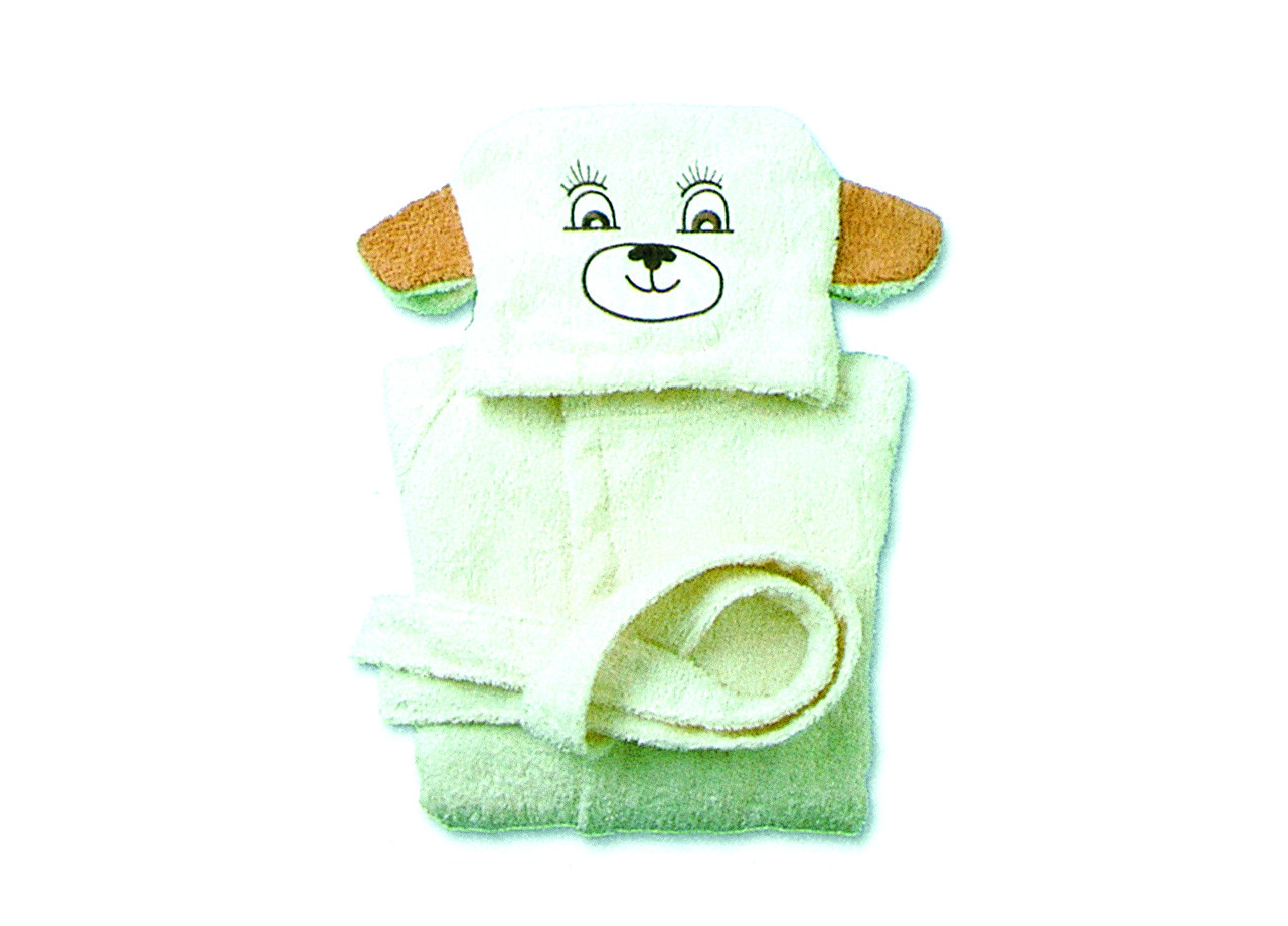 Accappatoio Per Bambini Linea Zoomania Modello Orso