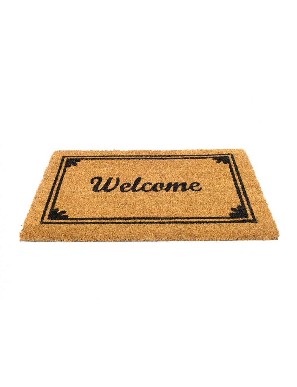 SOFFICIOSO Zerbino Ingresso In Cocco 70x40 Cm - Simpatica Frase Vietato Entrare - Antiscivolo, Resistente A Pioggia E Neve - 5