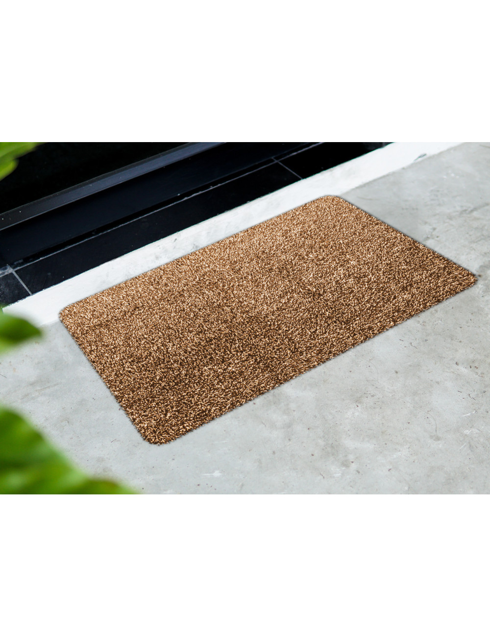 ZMvise Tappeto in flanella personalizzato con note musicali, zerbino per interni ed esterni in tessuto antiscivolo in gomma, 15,7 x 59,9 cm