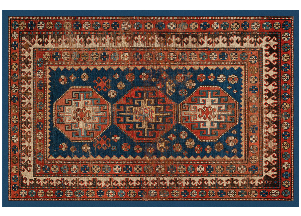 Tappeto Living da Salotto Camera Antiscivolo Emozioni DOriente Kazaki