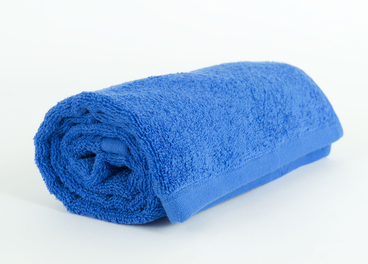 Set di Asciugamani e Teli per il Bagno In Spugna Linea Sophie Colore Navy blu