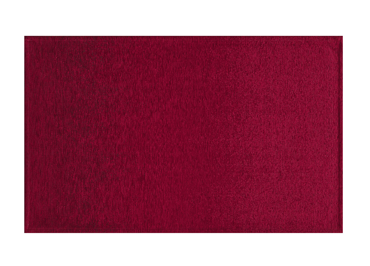 Tappeto Living Velour Antiscivolo Da Camera-Salotto Disegno Giove Rosso By Suard