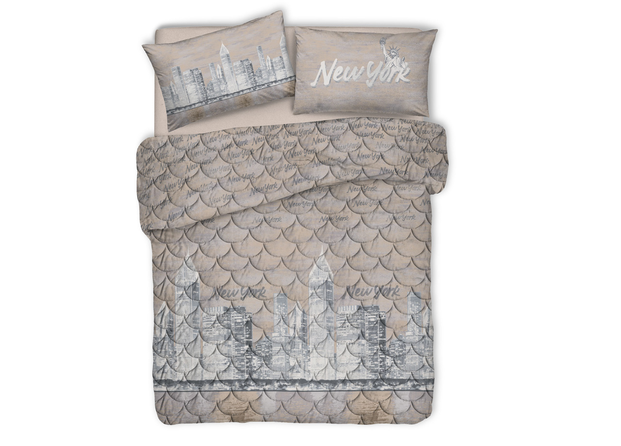 Trapuntino Estivo 100gr Linea Pensieri Delicati Modello New York Beige S.V.
